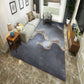 Frendorf | Nieuwe Chinoiserie Area Tapijt Multi Gekleurde Abstracte Golf Tapijt Vlekbestendig Wasbaar Antislip Ondergrond Tapijt voor Lounge
