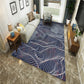 Frendorf | Nieuwe Chinoiserie Area Tapijt Multi Gekleurde Abstracte Golf Tapijt Vlekbestendig Wasbaar Antislip Ondergrond Tapijt voor Lounge