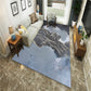 Frendorf | Nieuwe Chinoiserie Area Tapijt Multi Gekleurde Abstracte Golf Tapijt Vlekbestendig Wasbaar Antislip Ondergrond Tapijt voor Lounge