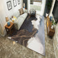 Frendorf | Nieuwe Chinoiserie Area Tapijt Multi Gekleurde Abstracte Golf Tapijt Vlekbestendig Wasbaar Antislip Ondergrond Tapijt voor Lounge