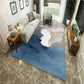Frendorf | Nieuwe Chinoiserie Area Tapijt Multi Gekleurde Abstracte Golf Tapijt Vlekbestendig Wasbaar Antislip Ondergrond Tapijt voor Lounge