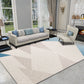 Frendorf | Nordic Home Area Rug Mehrfarbige Farbblockierung Geometrischer Teppich Synthetik Rutschfeste Unterlage Waschbar Haustierfreundlicher Teppich