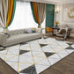 Frendorf | Nordic Home Area Rug Mehrfarbige Farbblockierung Geometrischer Teppich Synthetik Rutschfeste Unterlage Waschbar Haustierfreundlicher Teppich