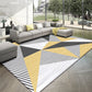 Frendorf | Nordic Home Area Rug Mehrfarbige Farbblockierung Geometrischer Teppich Synthetik Rutschfeste Unterlage Waschbar Haustierfreundlicher Teppich