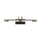 Frendorf | Bronzen Verlengde Wandlamp Klassiek Metaal LED Badkamerscone Lamp in Wit/Warm Licht, 21"/26" B
