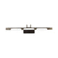 Frendorf | Bronzen Verlengde Wandlamp Klassiek Metaal LED Badkamerscone Lamp in Wit/Warm Licht, 21"/26" B