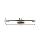 Frendorf | LED Linear Vanity Light Fixture Klassische Bronze Metall Wandleuchte Lampe in Weiß/Warmlicht, 21"/26" B