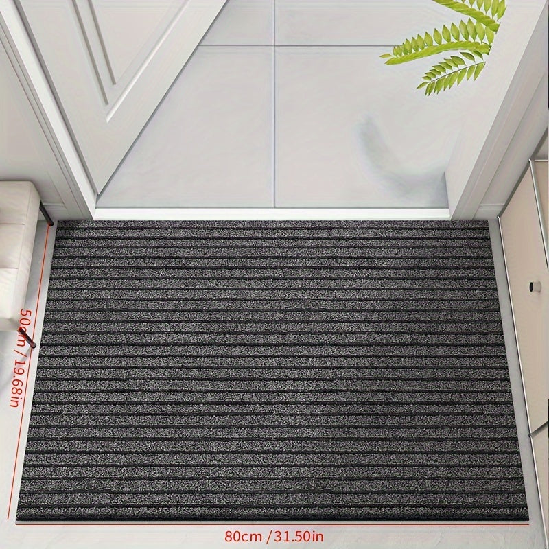 Frendorf | StripeShield Eingangsteppich – Effektive Schmutzaufnahme & Stilvolles Design