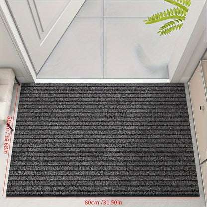 Frendorf | StripeShield Eingangsteppich – Effektive Schmutzaufnahme & Stilvolles Design