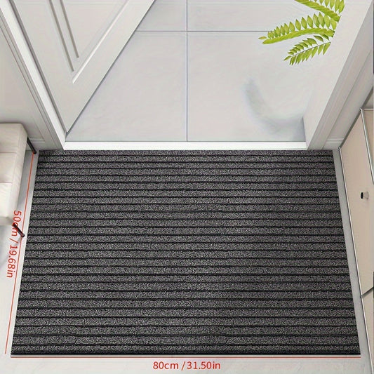 Frendorf | StripeShield Eingangsteppich – Effektive Schmutzaufnahme & Stilvolles Design