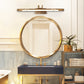 Frendorf | Tube Badezimmer Vanity Licht Klassisch Metall LED Bronze/Messing Wandlampe in Weiß/Warm Licht, 21"/26"/29" B