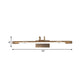 Frendorf | Tube Badezimmer Vanity Licht Klassisch Metall LED Bronze/Messing Wandlampe in Weiß/Warm Licht, 21"/26"/29" B