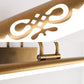 Frendorf | Tube Badezimmer Vanity Licht Klassisch Metall LED Bronze/Messing Wandlampe in Weiß/Warm Licht, 21"/26"/29" B