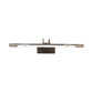 Frendorf | Tube Badezimmer Vanity Licht Klassisch Metall LED Bronze/Messing Wandlampe in Weiß/Warm Licht, 21"/26"/29" B