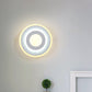 Frendorf | Minimalistische Acryl Rond/Vierkant Wandlamp Sfeervolle Energiebesparende LED Witte Wandlamp, Warm/Witte Licht