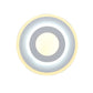 Frendorf | Minimalistische Acryl Rond/Vierkant Wandlamp Sfeervolle Energiebesparende LED Witte Wandlamp, Warm/Witte Licht