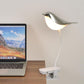 Frendorf | BrightBird Nordic LED Tischlampe | USB-Ladung | Nachtlicht mit Vogelclip | Modernes Design