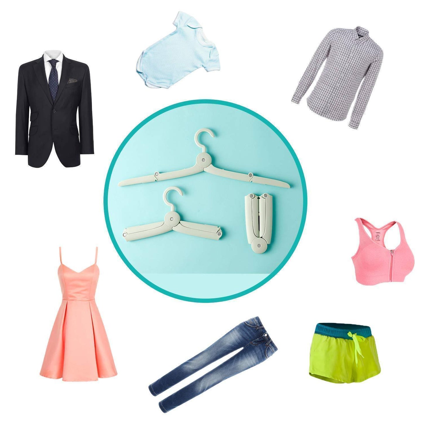 Frendorf |  FoldEZ – Der clevere Kleiderbügel für unterwegs!