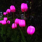 Solar Tulpe Rasenlicht Außen Garten LED Tulpe Blumenlicht Bodenstecker Landschaftslicht
