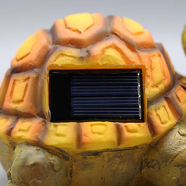 Frendorf | SolarCreato Tierfigur Gartenleuchte | Solarbetrieben & Wasserdicht | Kreative LED Rasen- und Landschaftsbeleuchtung