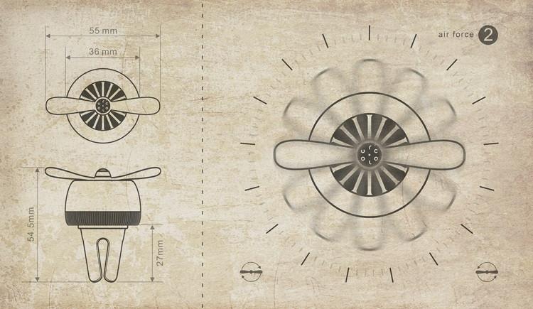 Frendorf | Der coolste Auto-Lufterfrischer inspiriert von Propellerflugzeugen