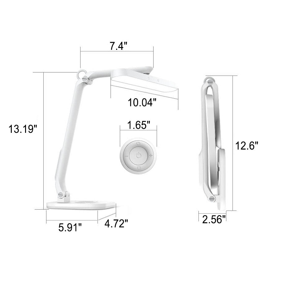 Moderne Studenten Augen Schutz USB Lade Faltbare LED Tischlampe