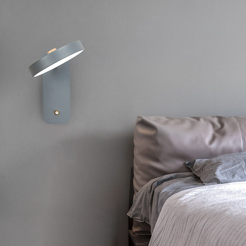 Frendorf | LumaSwitch Nordic LED Wandleuchte | Drehbar | 3 Lichtfarben | Leselampe | Minimalistisches Design