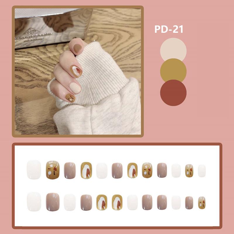 Frendorf | Vollabdeckende Fake Nail Tips (24 Stück)