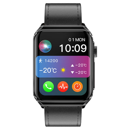 Frendorf | ECG-Test Blutlipide Harnsäure One Touch Wählen SOS-Anrufe Smartwatch