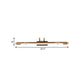 Frendorf | 20.5"/25.5"/28" W LED Bronze/Brass Wandlamp Klassisch Metall Linear Wandleuchte Lampe in Weiß/Warmlicht