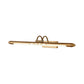 Frendorf | 20.5"/25.5"/28" W LED lineaire vanity wandlamp klassieke brons/ messing metalen muur gemonteerde lamp in wit/warm licht