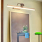 Frendorf | 17"/23" W Messing Verlengde Vanity Wandlamp Traditioneel Metaal LED Badkamer Wandlamp, Wit/Warm Licht