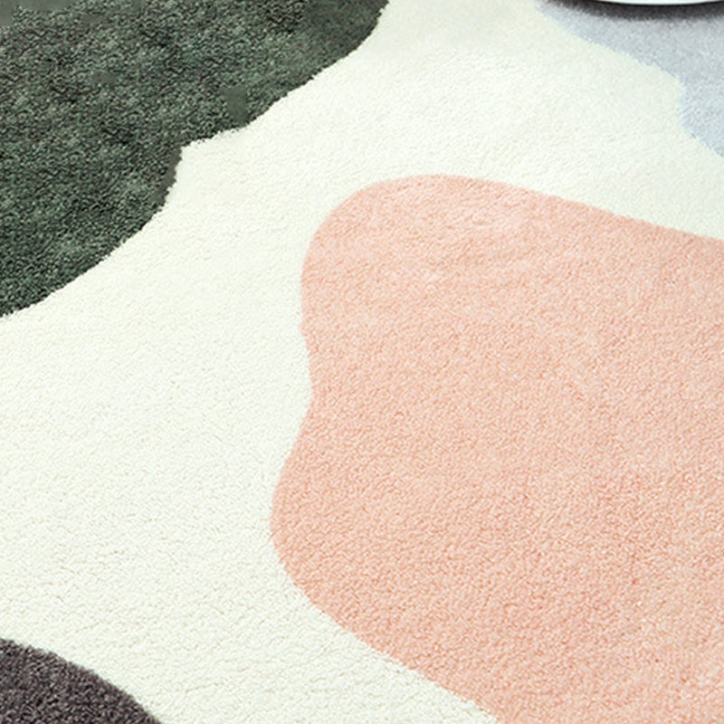 Frendorf | Leuke Kinderkamer Tapijt Multi kleur Plant Gedrukt Gebied Tapijt Polyster Antislip Rug Machine Wasbaar Tapijt