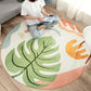 Frendorf | Leuke Kinderkamer Tapijt Multi kleur Plant Gedrukt Gebied Tapijt Polyster Antislip Rug Machine Wasbaar Tapijt