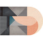 Frendorf | Eenvoudige Luxe Vloerkleed Multikleur Geometrisch Patroon Area Vloerkleed Gemakkelijk Onderhoud Huisdiervriendelijk Binnen Vloerkleed voor Woonkamer