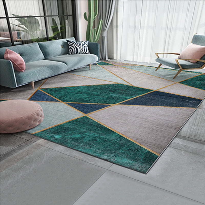 Frendorf | Wohnzimmer Teppich Western Abstract Muster Teppich Polypropylen Teppich