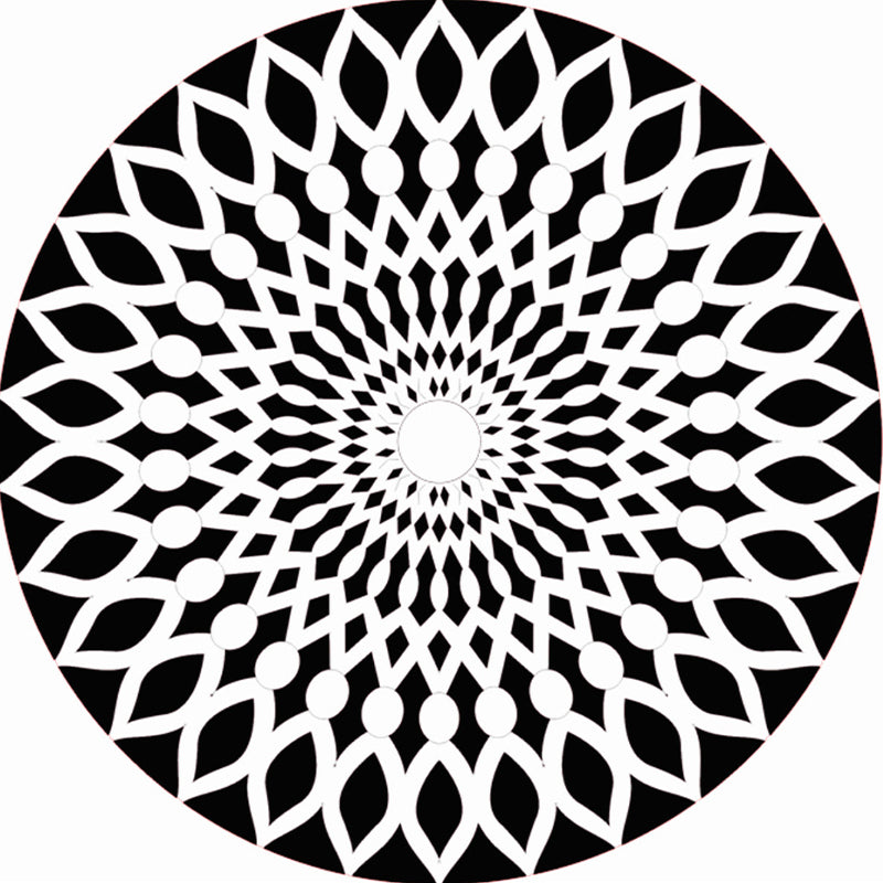 Frendorf | Bunter Wohnzimmerteppich Funky 3D Geometrischer Teppich für drinnen Synthetik Rutschfeste Rückseite Waschbarer Teppich