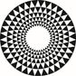 Mehrfarbiges Wohnzimmerteppich Funky 3D Geometrischer Innenraumteppich Synthetik Rutschfeste Unterseite Waschbarer Teppich