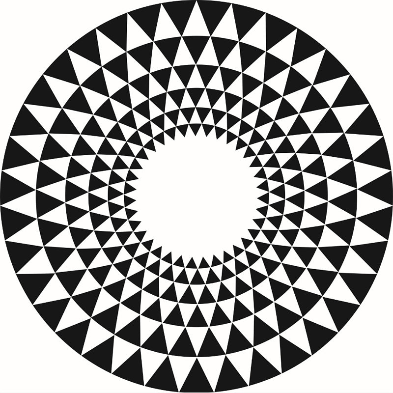 Frendorf | Bunter Wohnzimmerteppich Funky 3D Geometrischer Teppich für drinnen Synthetik Rutschfeste Rückseite Waschbarer Teppich