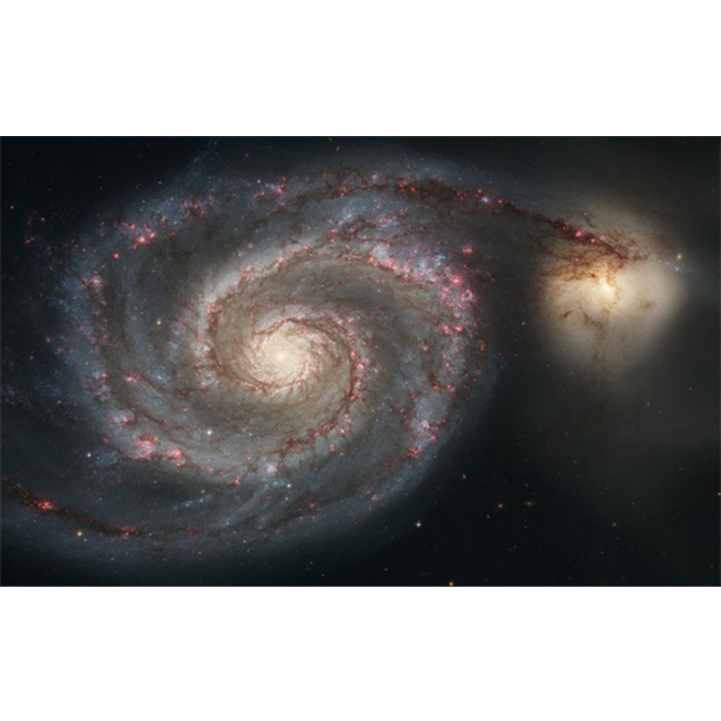 Frendorf | Beruhigender Kinderteppich Mehrfarbig 3D Sternenhimmel Muster Teppich Polypropylen Rutschfest Maschinenwaschbar Teppich