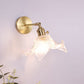 Frendorf | Einzel-Lampe Wandlicht Vintage Schattiert Klar Glas Wandmontierte Lampe für Schlafzimmer