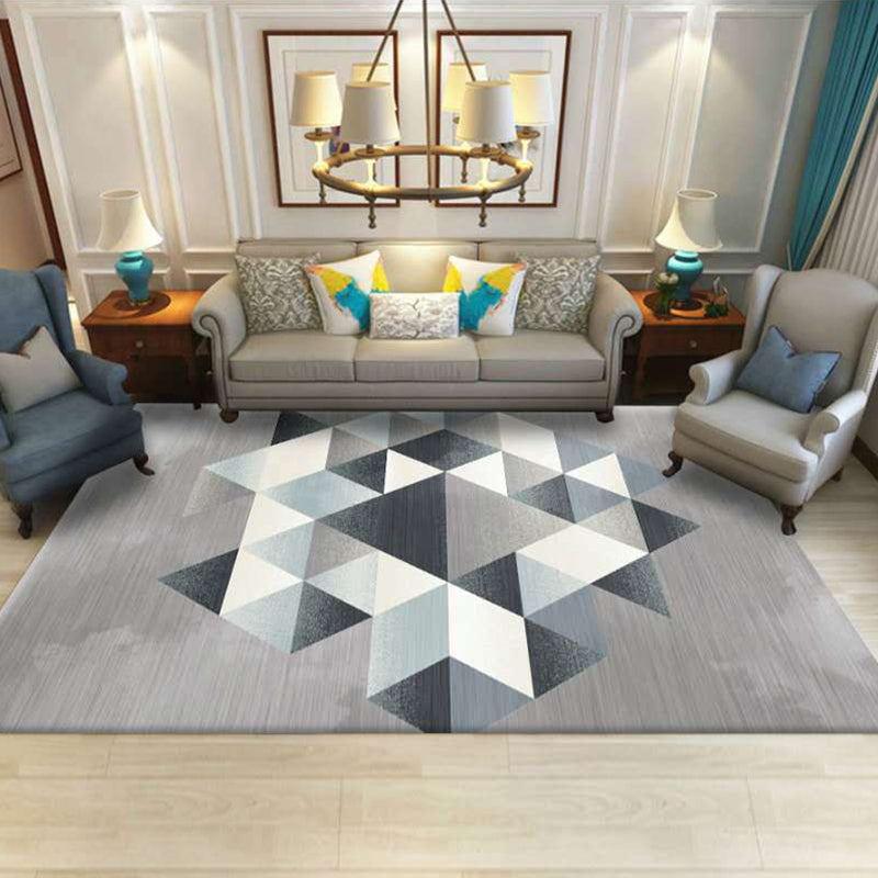Luxus Wohnzimmer Teppich Mehrfarbiges Pflanzenmuster Teppich Polypropylen Maschinenwaschbar Rutschfester Teppich