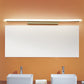 Frendorf | Linear Formige Badezimmer Wandleuchte Acryl Einfachheit LED Vanity Lichtarmatur in Weiß