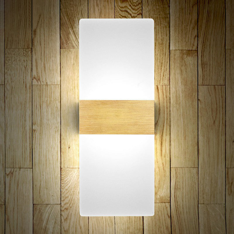 Frendorf | Acryl Geometrische Wand Scone Lamp Modern Stil LED Wandbeleuchtung Fixture voor Bedzijdes