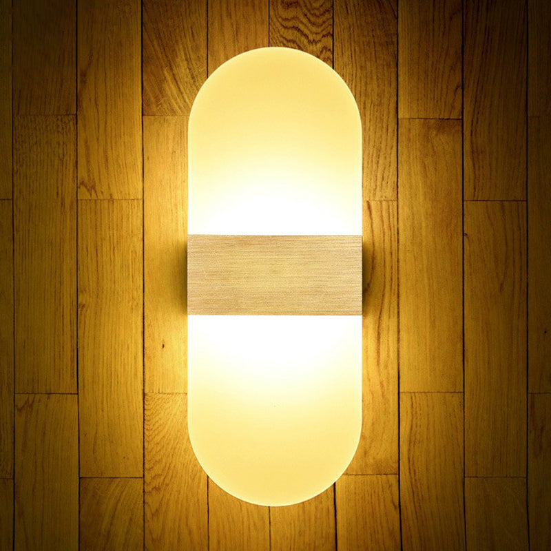 Frendorf | Acryl Geometrische Wand Scone Lamp Modern Stil LED Wandbeleuchtung Fixture voor Bedzijdes