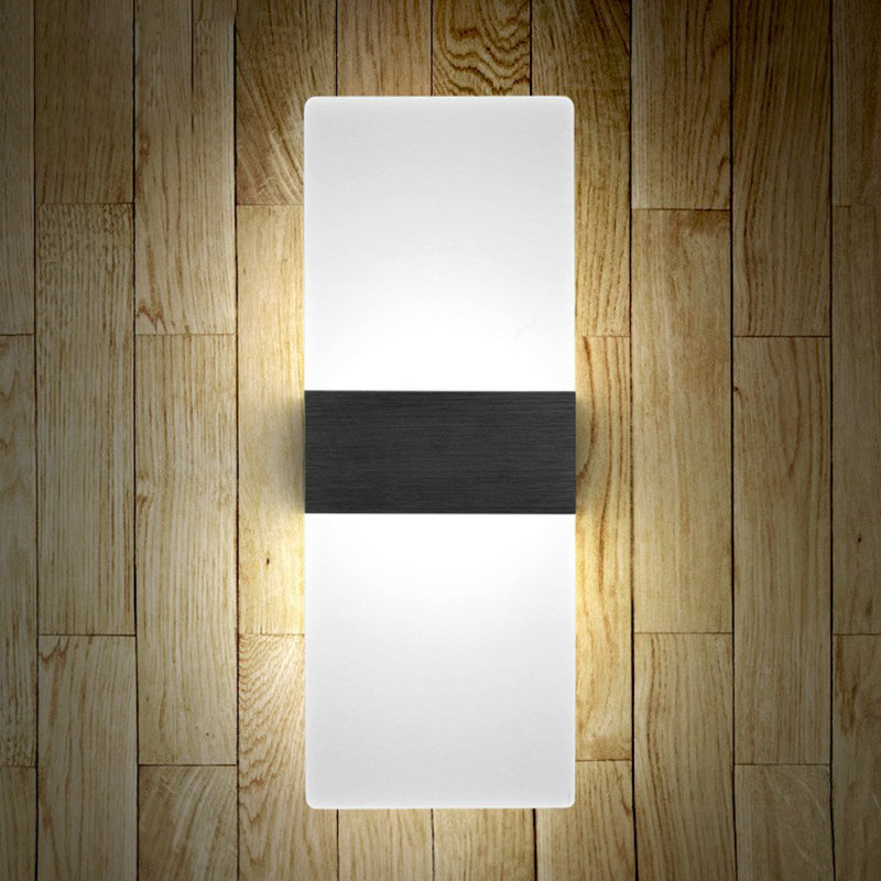Frendorf | Acryl Geometrische Wand Scone Lamp Modern Stil LED Wandbeleuchtung Fixture voor Bedzijdes