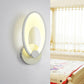 Frendorf | Hasenohren LED-Wandbeleuchtung Zeitgenössische Acryl Schlafzimmer Wandleuchte in Weiß
