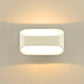 Frendorf | Schatten Wandleuchten Nordic Stil Acryl Korridor LED Wandlamp Fixture in Weiß