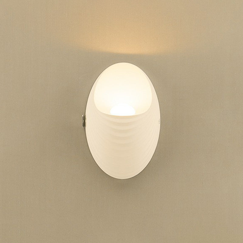 Frendorf | Schatten Wandleuchten Nordic Stil Acryl Korridor LED Wandlamp Fixture in Weiß