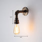 Frendorf | Eisen Wasserrohr Wandlampe Rustikaler Stil Restaurant Wandbeleuchtung Fixture in Bronze